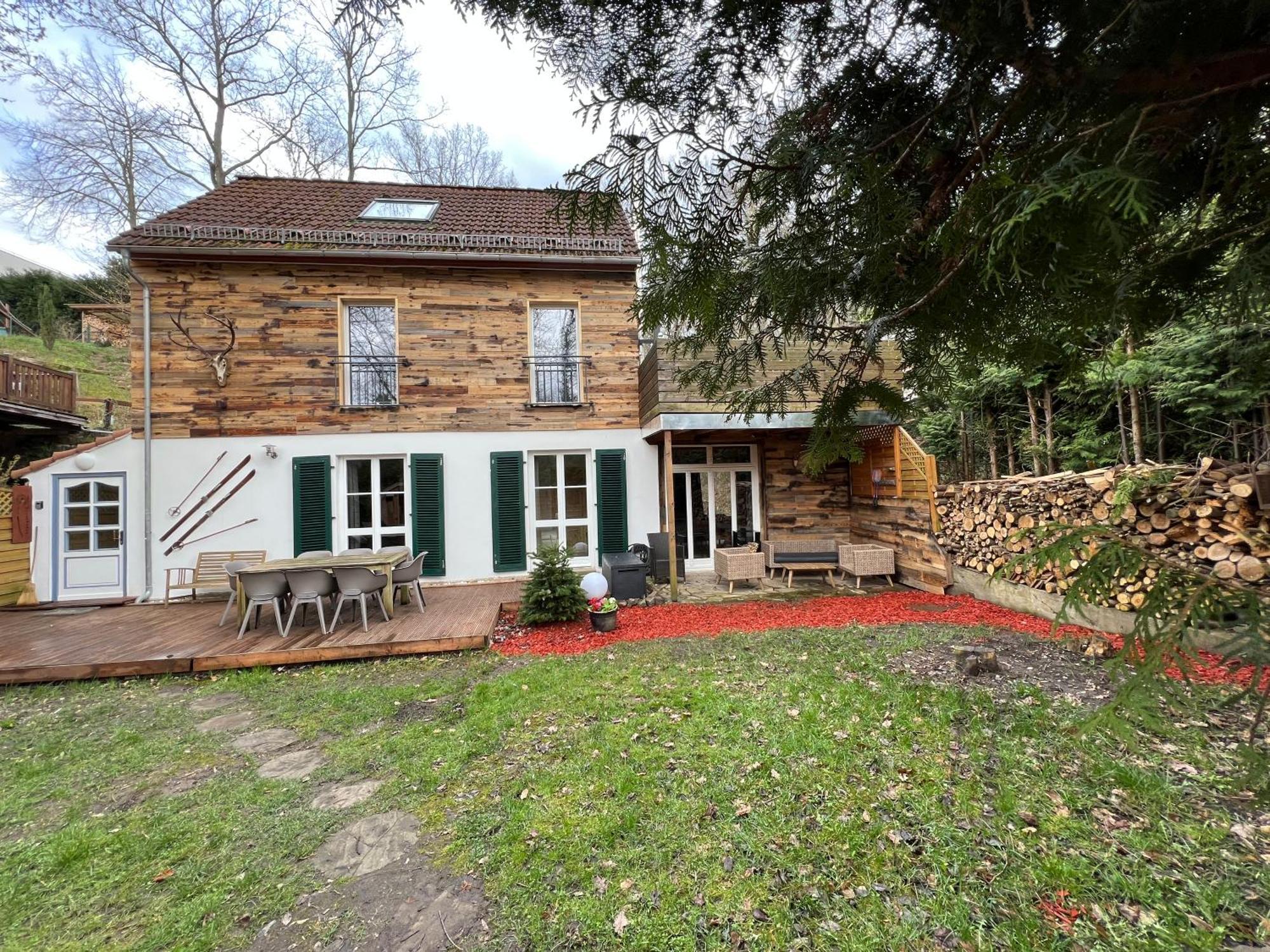 Chalet Ferienhaus ドレスデン エクステリア 写真